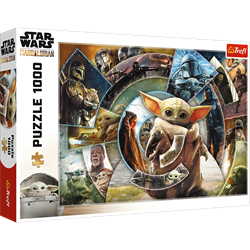 Trefl 1000  - The journey of Grogu / Lucasfilm Star Wars The Mandalorian