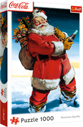 Trefl 1000 - Coca-Cola: Santa Claus in the snow_FSC Mix 70%