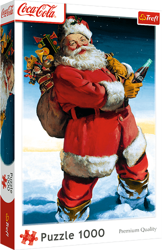 Trefl 1000 - Coca-Cola: Santa Claus in the snow_FSC Mix 70%
