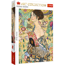 Trefl 1000 Art Collection - Lady with a Fan_FSC Mix 70%