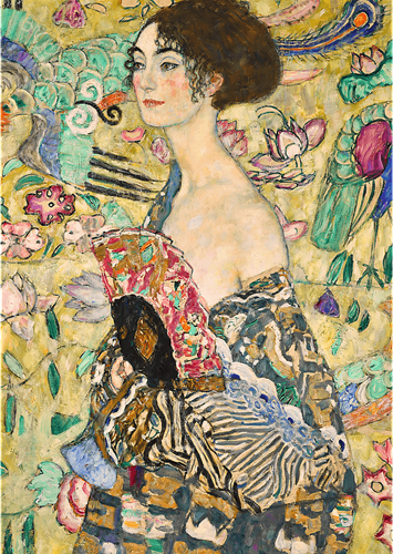 Trefl 1000 Art Collection - Lady with a Fan_FSC Mix 70%-2