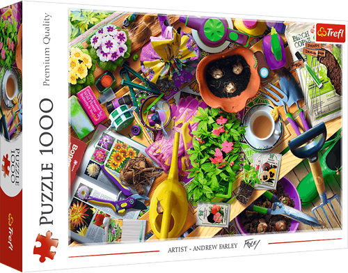 Trefl 1000 - Tidying up the Garden_FSC Mix 70%