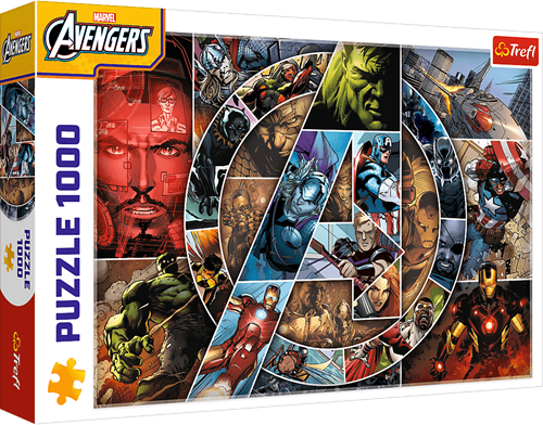 Trefl 1000 - Avengers: Heroes_FSC Mix 70%