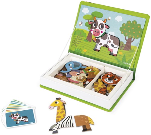 Janod Magnetibook - Dieren