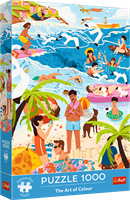 Trefl 1000 Premium Plus - The Art of Colour: In the Heat of the Holiday Season_FSC Mix 70%