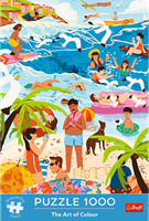 Trefl 1000 Premium Plus - The Art of Colour: In the Heat of the Holiday Season_FSC Mix 70%-3