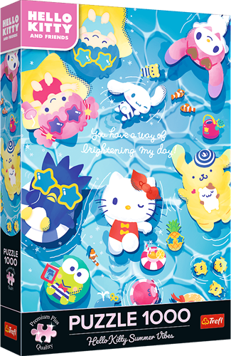 Trefl 1000 Premium Plus - Hello Kitty Summer Vibes_FSC Mix 70%