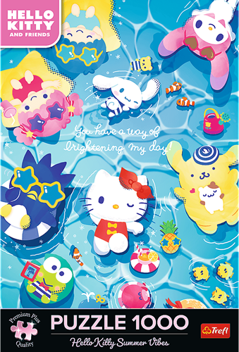 Trefl 1000 Premium Plus - Hello Kitty Summer Vibes_FSC Mix 70%-3