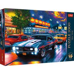 Trefl 1000 Premium Plus - Tea Time: Night drive_FSC Mix 70%