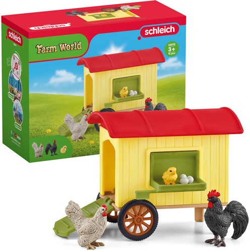 Schleich Farm World Kippenhok-2