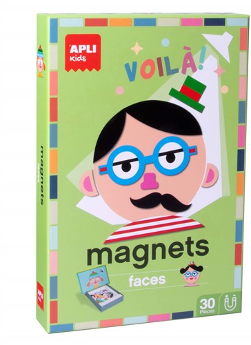 APLI - Spel Magnetisch Portret Stock Lina