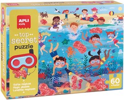 APLI - Puzzel Top Secret Strand (60 stuks)