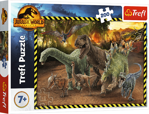 Trefl 200 - Dinosaurs from the Jurassic Park / Universal Jur