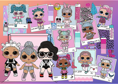 Trefl 200 - Lovely dolls / MGA LOL Surprise!-2