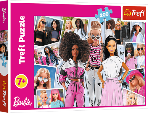 Trefl 200 - In the Barbie world / Mattel, Barbie