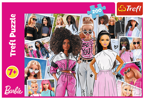 Trefl 200 - In the Barbie world / Mattel, Barbie-3