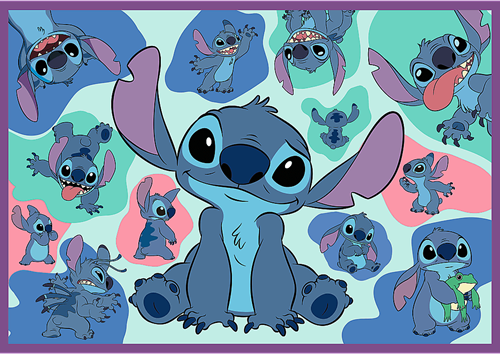 Trefl 4x250 - Amazing Stitch / Disney Lilo&Stitch_FSC Mix 70%-2