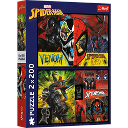 Trefl 2x200 - Spider-Man day and night / Disney Marvel Spiderman_FSC Mix 70%