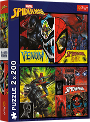 Trefl 2x200 - Spider-Man day and night / Disney Marvel Spiderman_FSC Mix 70%