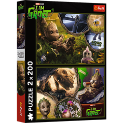 Trefl 2x200 - I am Groot / Marvel Guardians of the Galaxy_FSC Mix 70%