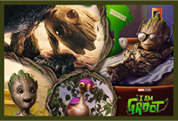 Trefl 2x200 - I am Groot / Marvel Guardians of the Galaxy_FSC Mix 70%-2