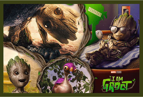 Trefl 2x200 - I am Groot / Marvel Guardians of the Galaxy_FSC Mix 70%-2
