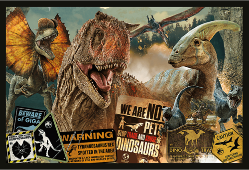 Trefl 2x200 - Prehistoric world / Universal Jurrasic World_FSC Mix 70%-3