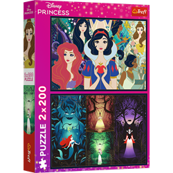Trefl 2x200 - Enchanting princesses / Disney Princess_FSC Mix 70%