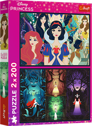 Trefl 2x200 - Enchanting princesses / Disney Princess_FSC Mix 70%
