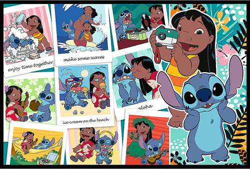 Trefl 2x200 - The happy life of Stitch / Disney Lilo&Stitch_FSC Mix 70%-2