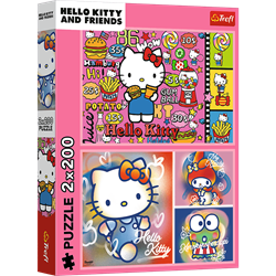 Trefl 2x200 - Hello Kitty and friends / Hello Kitty_FSC Mix 70%