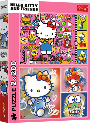 Trefl 2x200 - Hello Kitty and friends / Hello Kitty_FSC Mix 70%
