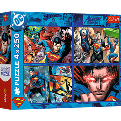 Trefl 4x250 - The Courage of Superman / Warner Superman_FSC Mix 70%