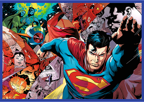 Trefl 4x250 - The Courage of Superman / Warner Superman_FSC Mix 70%-2