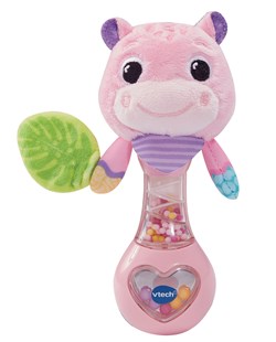 Vtech - Dierenvriendjes Rammelaar - Nijlpaard  Roze