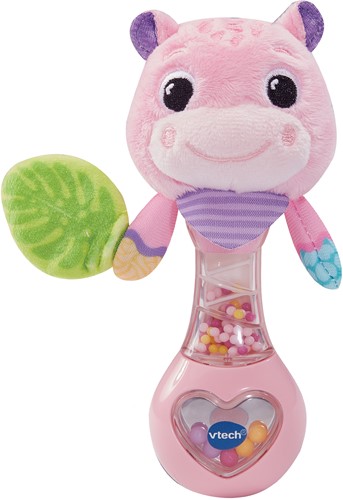 Vtech - Dierenvriendjes Rammelaar - Nijlpaard  Roze