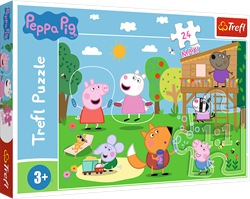 Trefl 24M - Fun in the grass / Peppa Pig