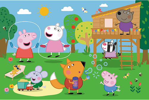 Trefl 24M - Fun in the grass / Peppa Pig-2