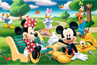 Trefl 24M - Mickey Mouse among friends / Disney Standard Cha-2