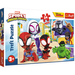 Trefl 24 Maxi - Spidey and his friends / Spidey and his amazing friends