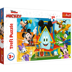 Trefl 24 Maxi - Mickey Mouse and friends / Disney Mickey Mouse Funhouse