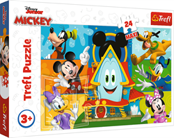 Trefl 24 Maxi - Mickey Mouse and friends / Disney Mickey Mouse Funhouse