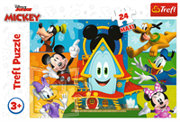 Trefl 24 Maxi - Mickey Mouse and friends / Disney Mickey Mouse Funhouse-3