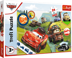Trefl 24M - Happy cars / Disney Cars 3