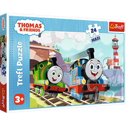 Trefl 24 Maxi - Tom and Percy on the tracks / Thomas and Friends