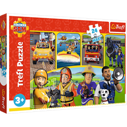 Trefl 24 Maxi - Fireman Sam and friends / Prism A&D Fireman Sam