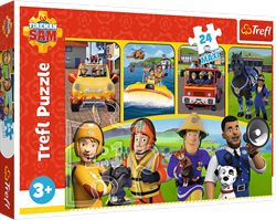 Trefl 24 Maxi - Fireman Sam and friends / Prism A&D Fireman Sam