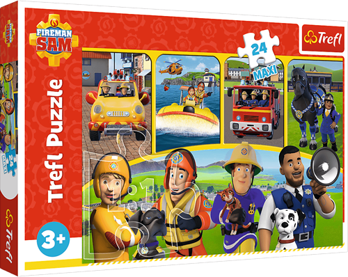 Trefl 24 Maxi - Fireman Sam and friends / Prism A&D Fireman Sam