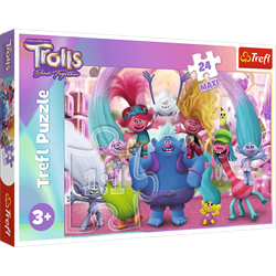 Trefl 24 Maxi - In the world of Trolls / Universal Trolls 3 (2023)