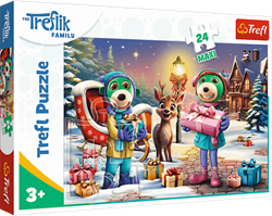 Trefl 24 Maxi - Winter time with Trefliks / KAZSTUDIO SA The Treflik Family